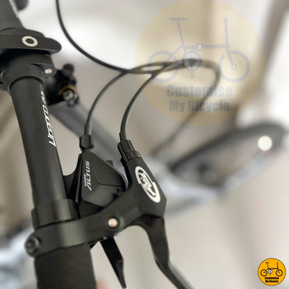 Brake & Gear on Folding Bike for Daily Use – Sleek, Sturdy & Low-Maintenance
