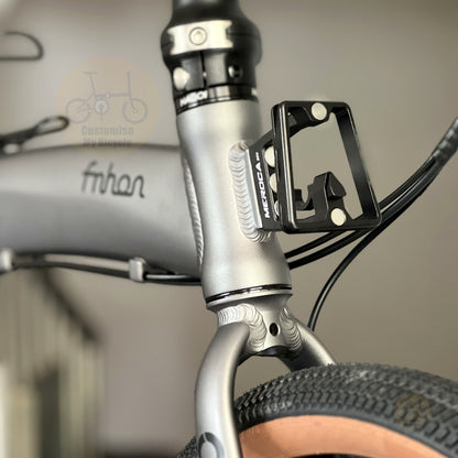 Fnhon Tornado 20" Carbon Grey folding bike with SHIMANO hydraulic disc brake