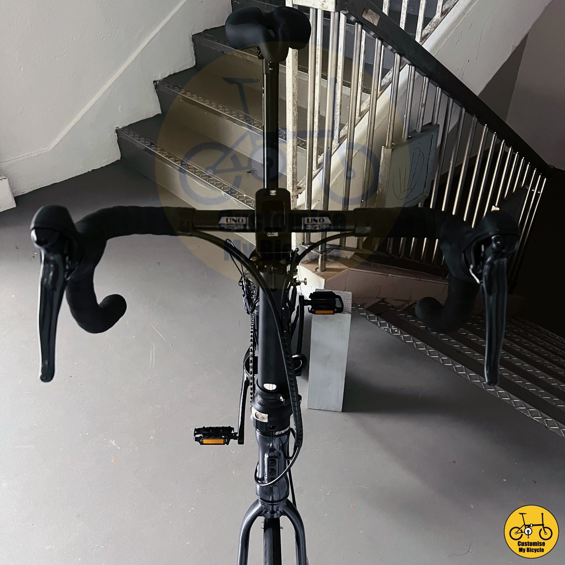 Precision Cycling – Dropbar Foldie for Maximum Control & Aerodynamics
