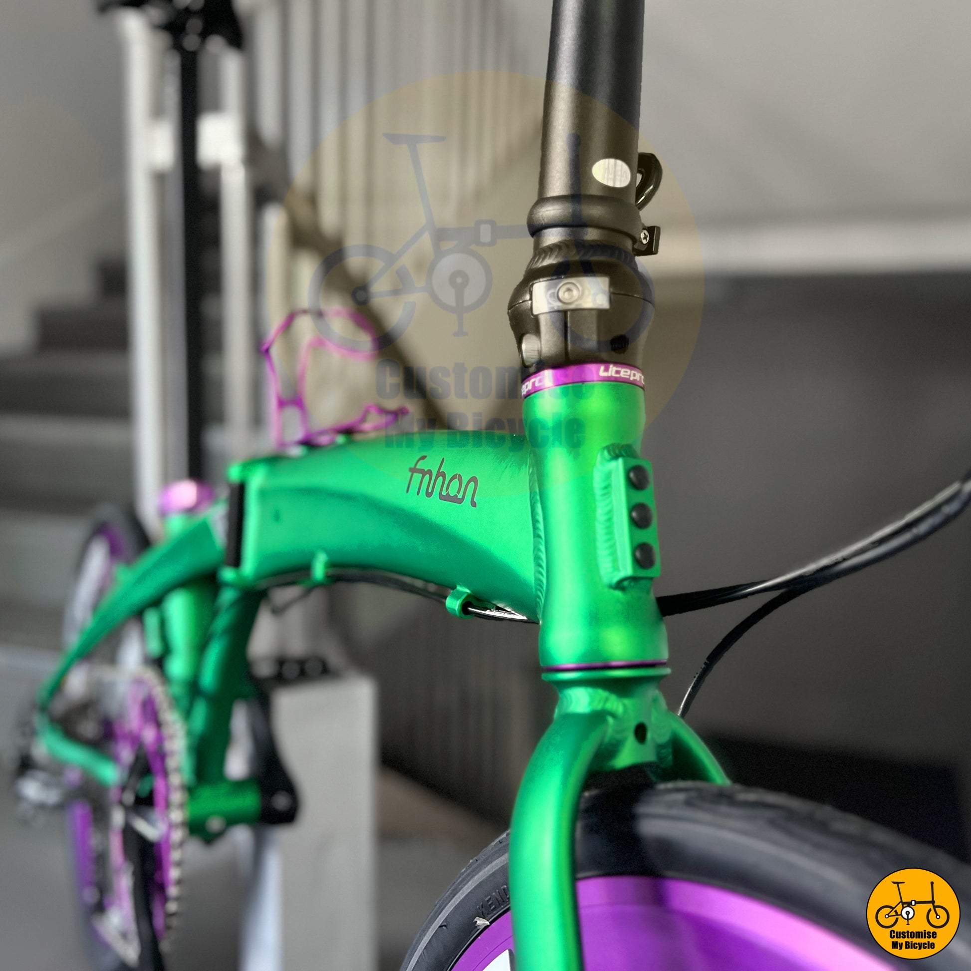 All-Terrain Ready Fnhon Tornado 22-Inch Foldie – Built for City Commuting & Weekend Rides
