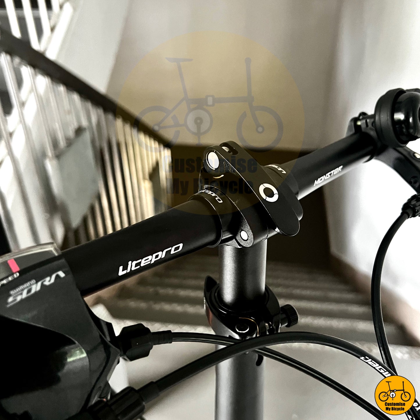 Litepro Monster Handle Bar on Pikes Alternative Fnhon Tornado 22-Inch – Premium Ride at an Affordable Price
