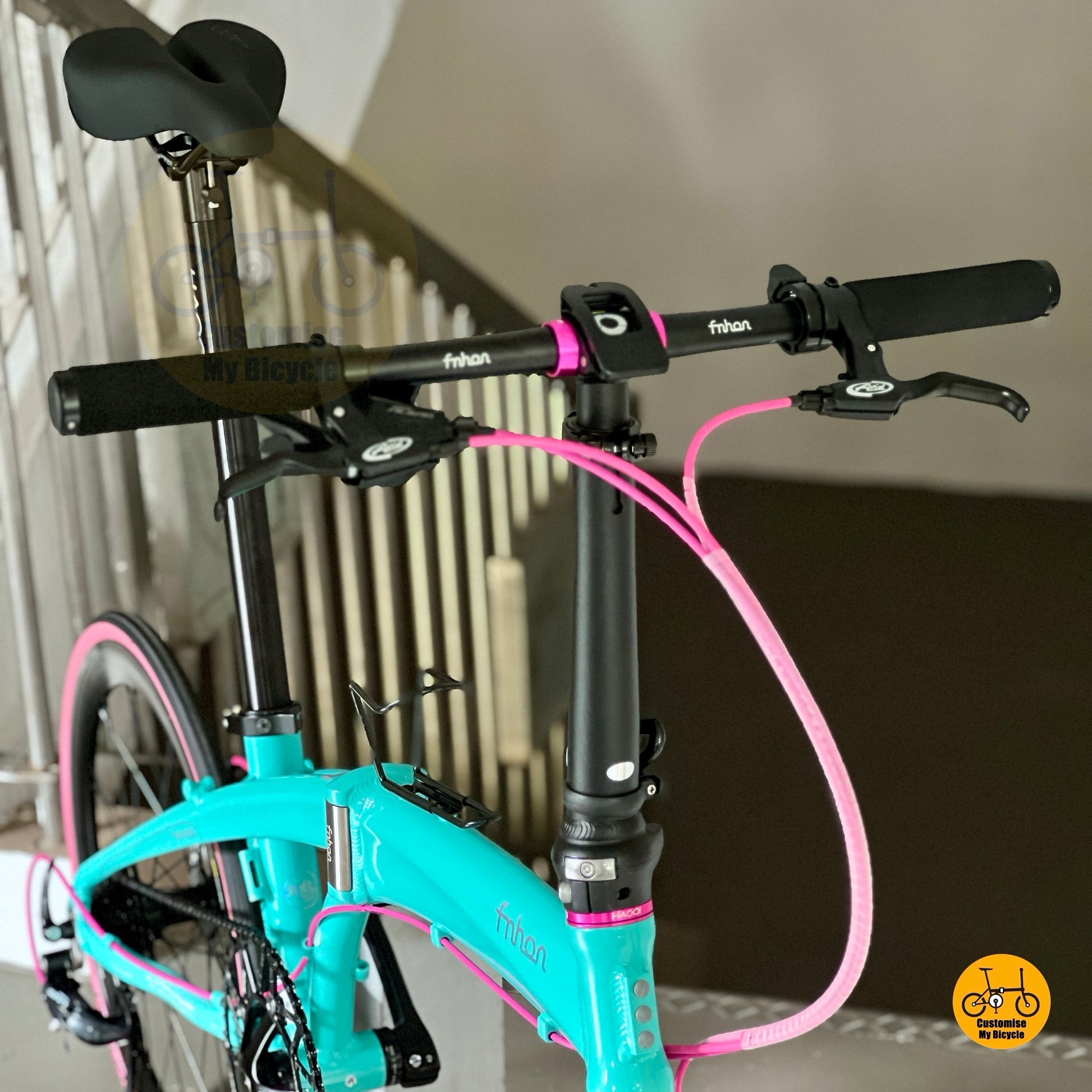 Fnhon Tornado telescopic handle post cockpit view
