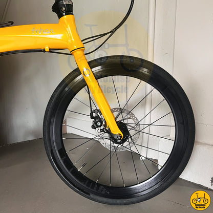 Premium Foldable Bicycle – Lightweight & Compact in Banana Yellow
