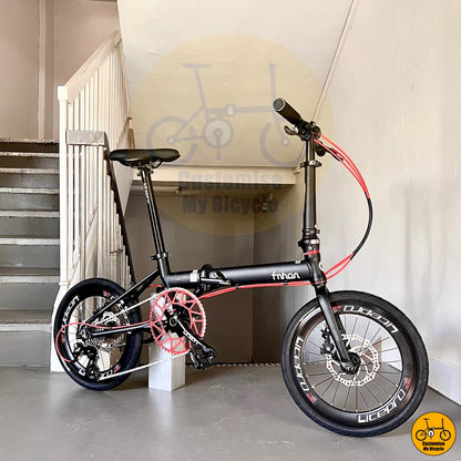 Fnhon Zephyr 18” • Shimano 9s • Matte Black