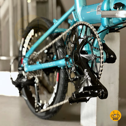 Fnhon Zephyr PROMEND bearings pedals close up
