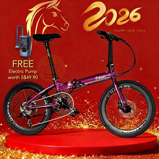 🔥CNY Promo🔥 Fnhon Blast 22” • Shimano 9s • Royale Purple