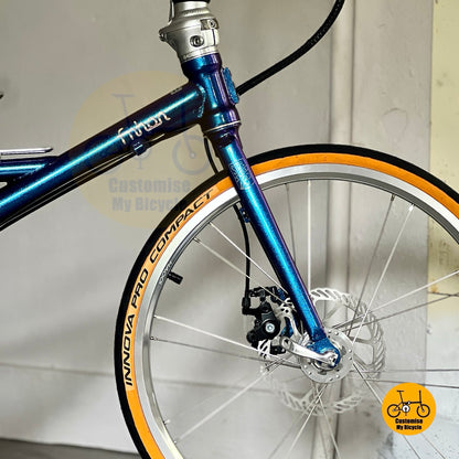 Fnhon Thunderstorm front wheel HAOOI retro low profile rim
