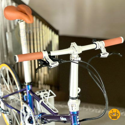 Fnhon Thunderstorm folding bicycle overall standing profile
